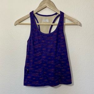 Jockey purple racerback workout tank
